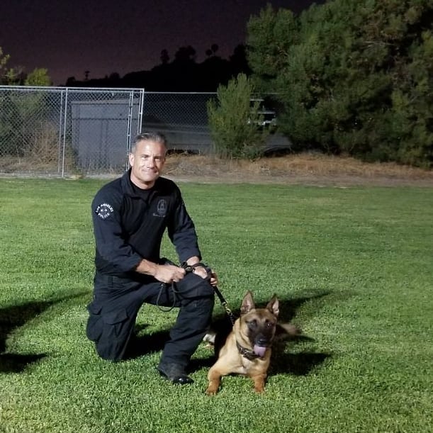 LAPD Steve Wills and K9 “Silas” Full Certification
